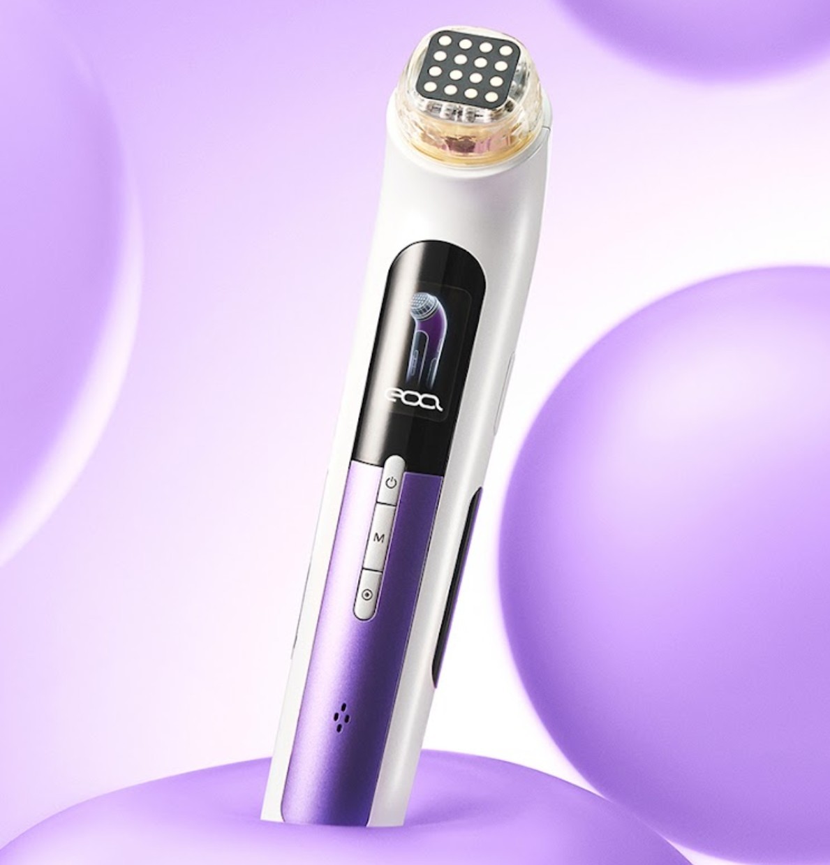 EOA FULTENZA RF EMS LED Home Skincare Device Gold Tip