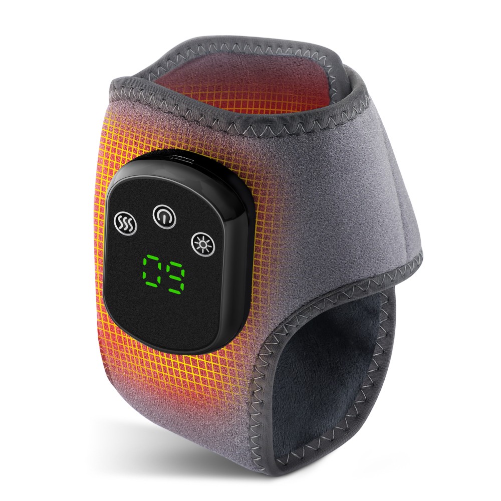 2XCordless Foot Ankle Massager 5 Heat 3 Modes for Plantar Fasciitis Pain Relief