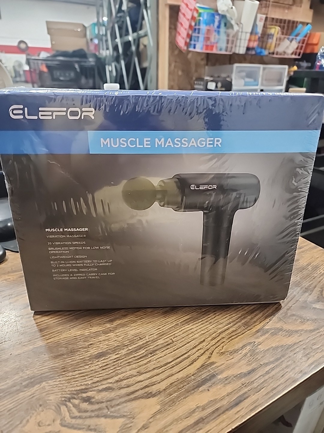 Exerscribe VYBE Pro Percussion Massage Gun damaged box
