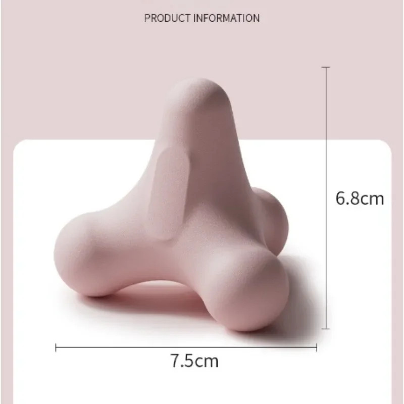 dawndesslo Four Corner Fascia Ball TPE Muscle Massage Relaxation Tool Multi Size