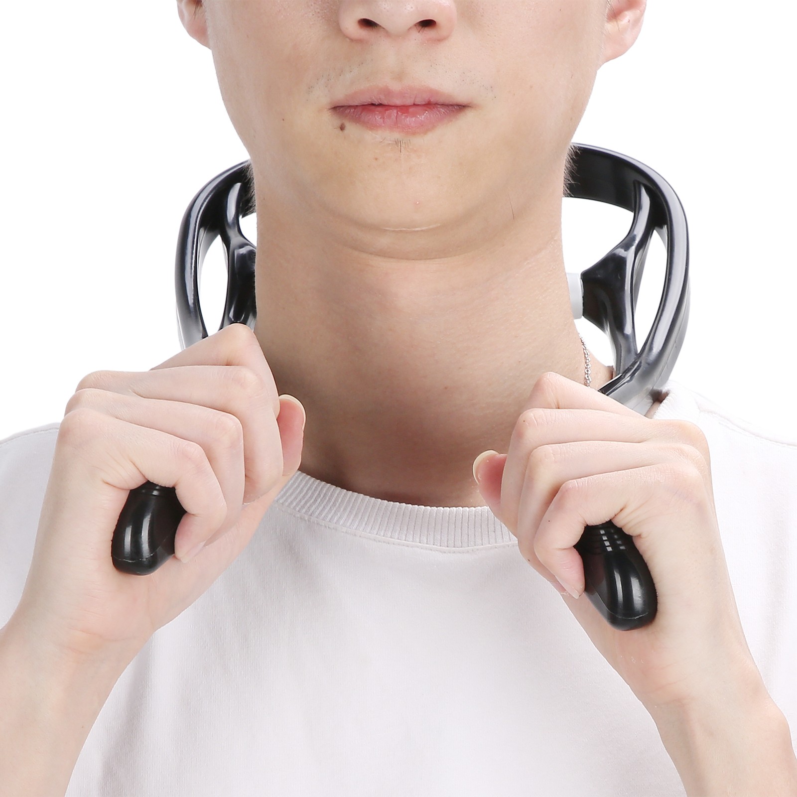 Hand Roller Neck Massage Tool For Deep Muscle Relaxation Massage For Office Work