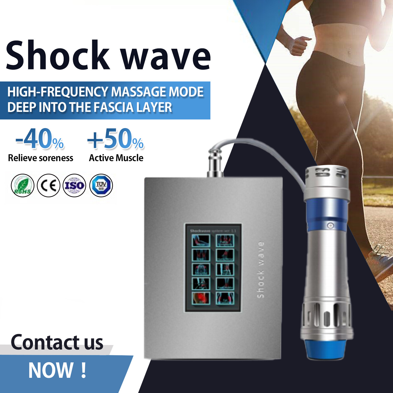 ED Shockwave Therapy Machine For ED Erectile Dysfunction Pain Relief Massager