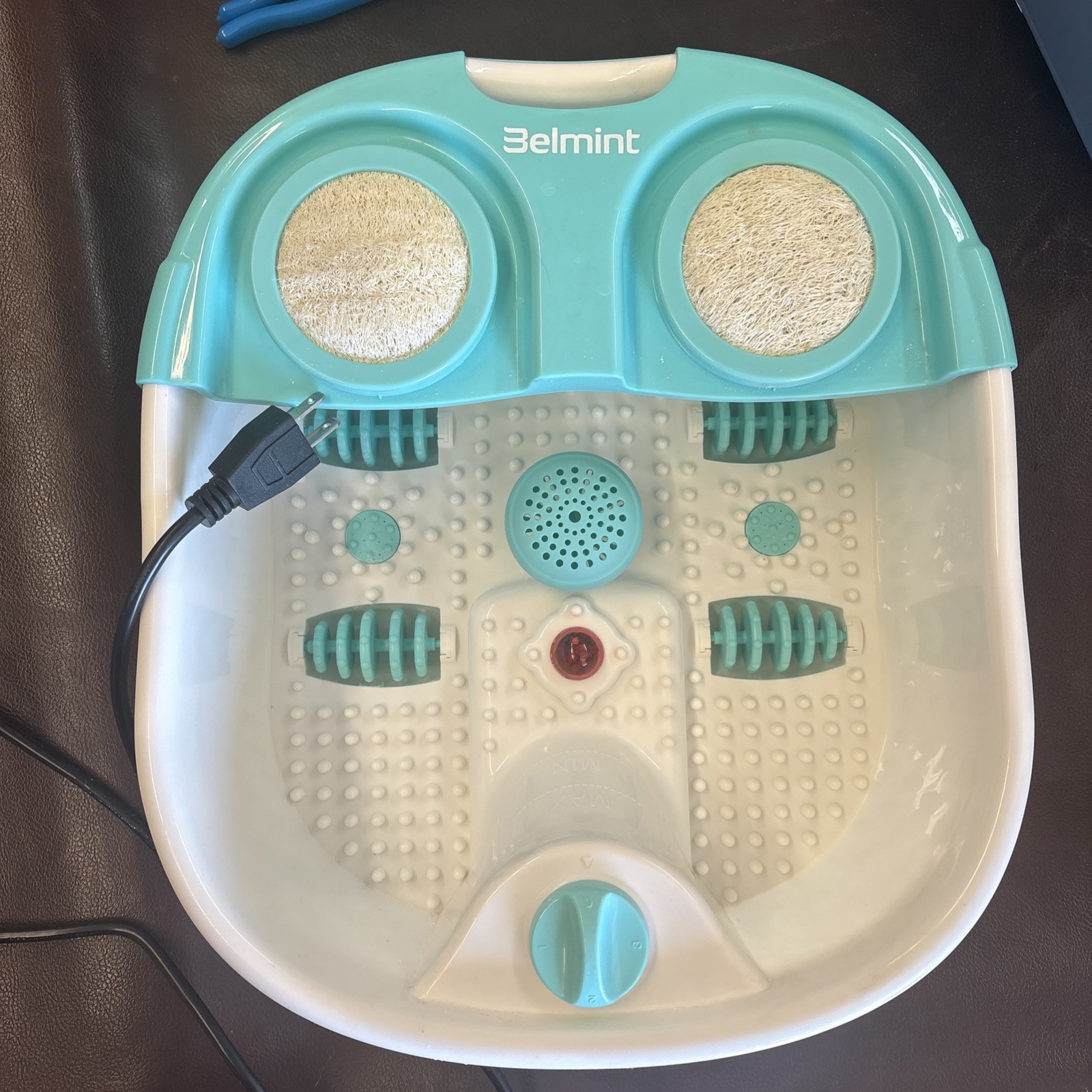 Belmint Home Foot Spa Bath Massager All in 1 Automatic Water Jets Bubble Massage
