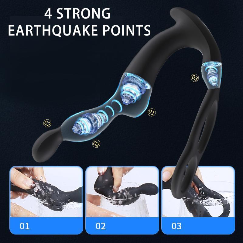 Remote Powerful Prostate Massager Motors Male Waterproof Vibrators *US STOCK