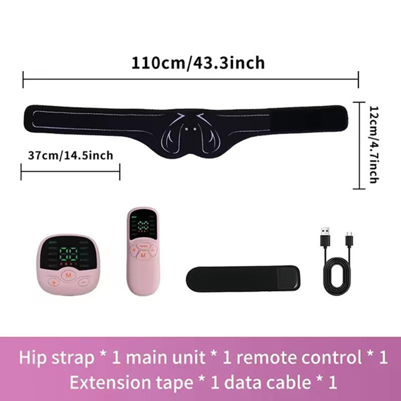 Electric EMS Muscle Stimulator Hips Trainer USB Rechargeable Fitness Device