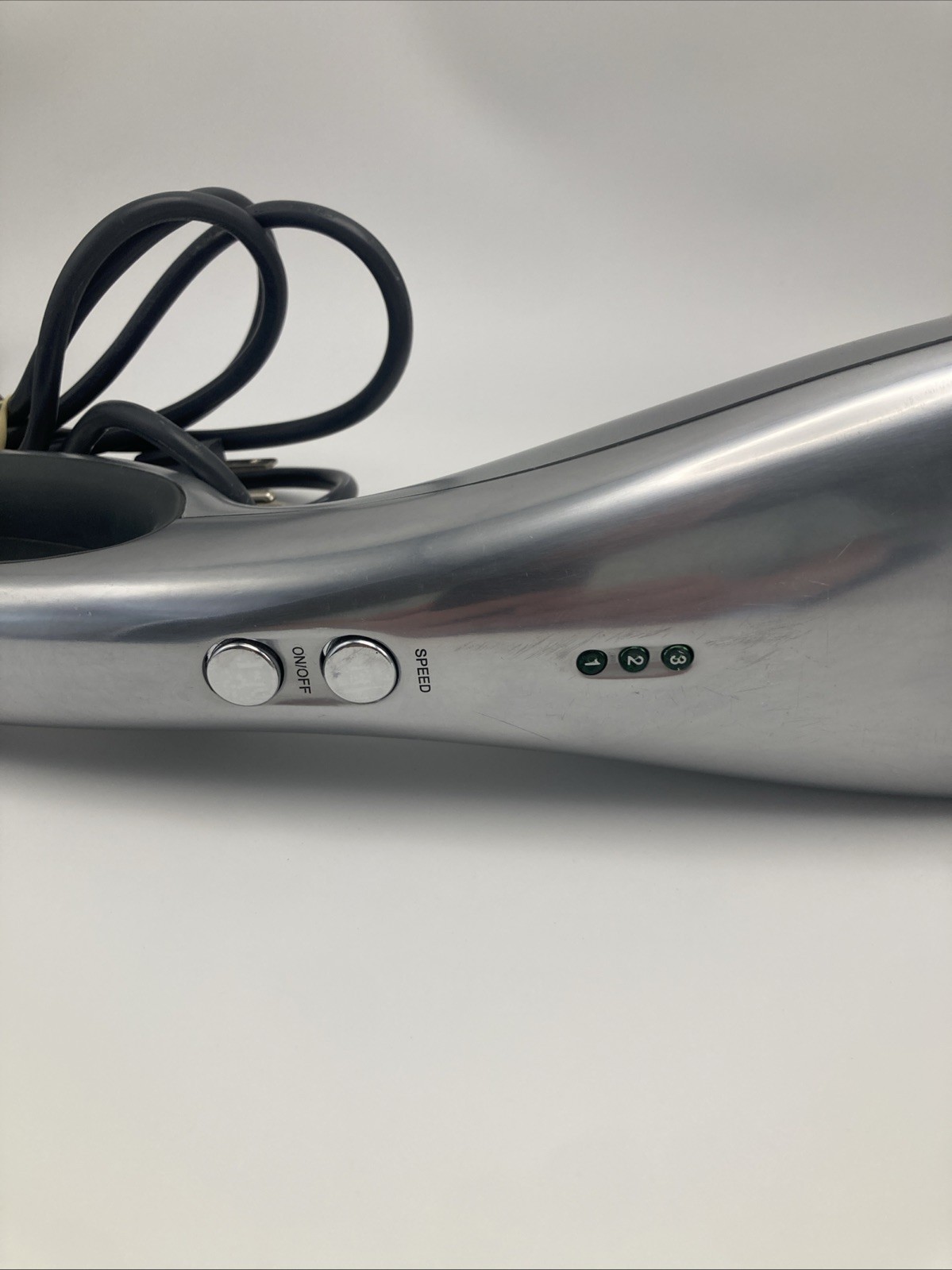 BROOKSTONE MAX F-209 Percussion Massager 3 Speed Full Body Single Node – WORKS