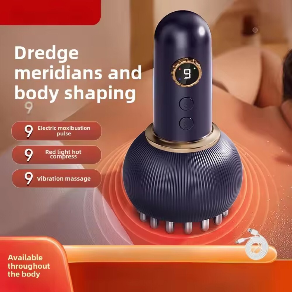 Body Sculpting Lymphatic Drainage Machine Meridian Massage Brush Anti Cellulite