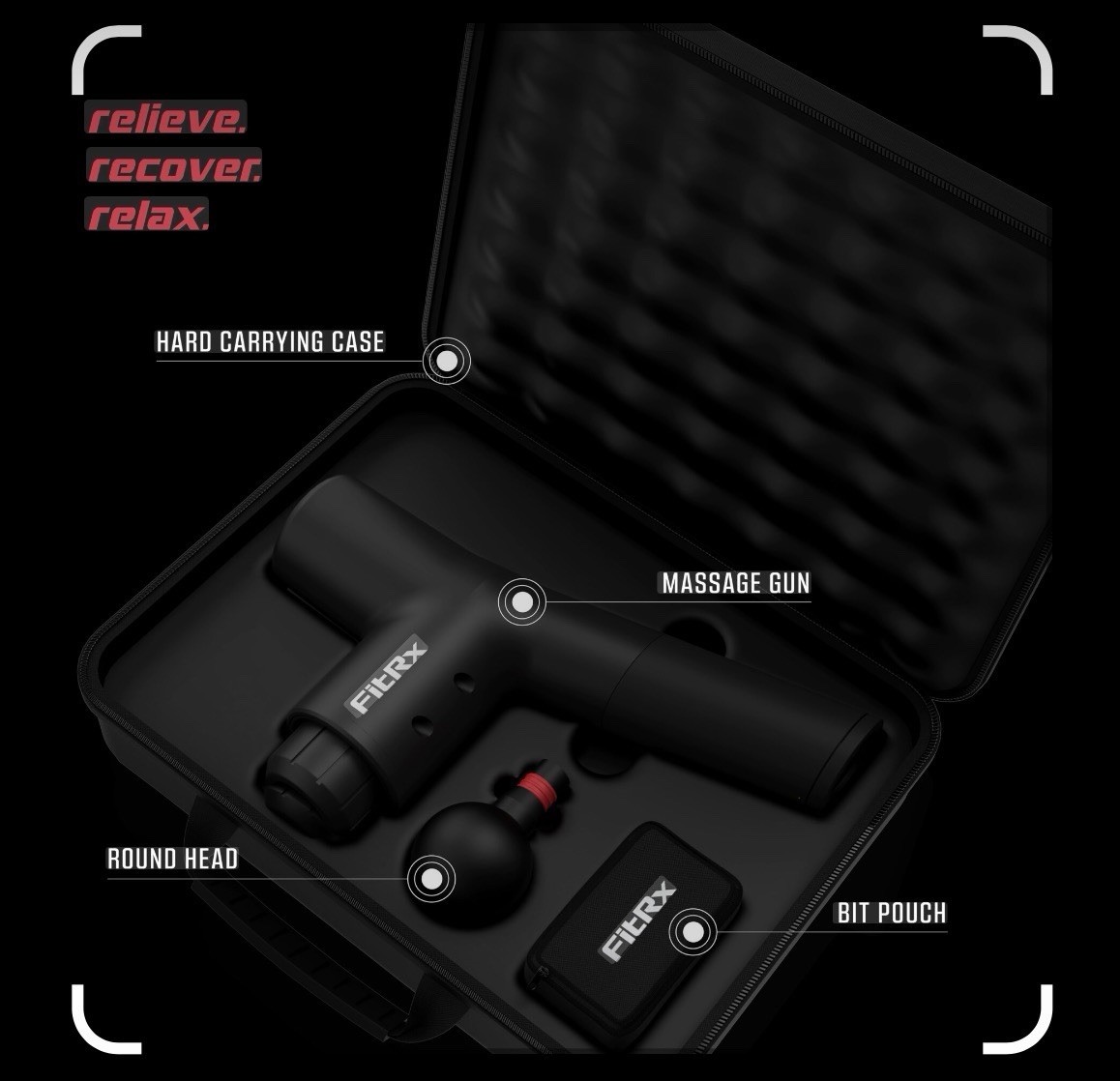 FITRX MUSCLE MASSAGE GUN