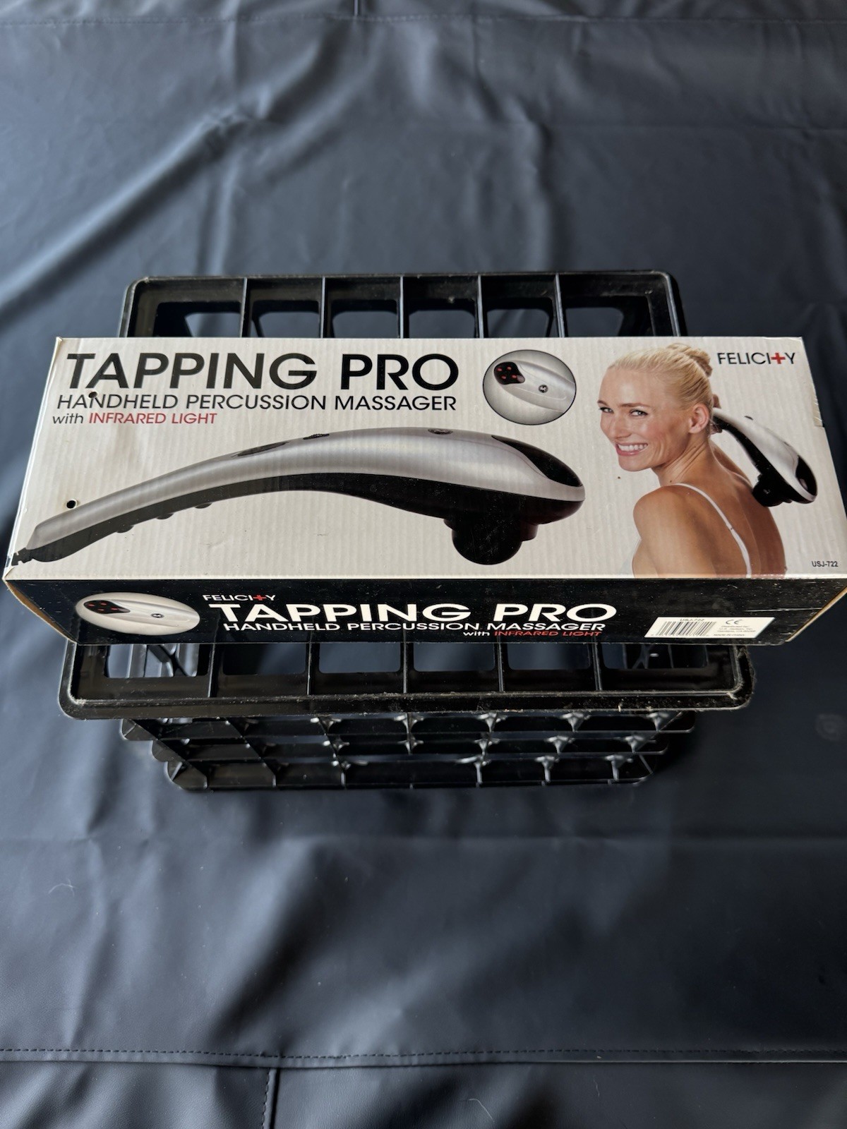 Felicity Tapping Pro Handheld Percussion/Tapping Massager Infrared, 3 Heads