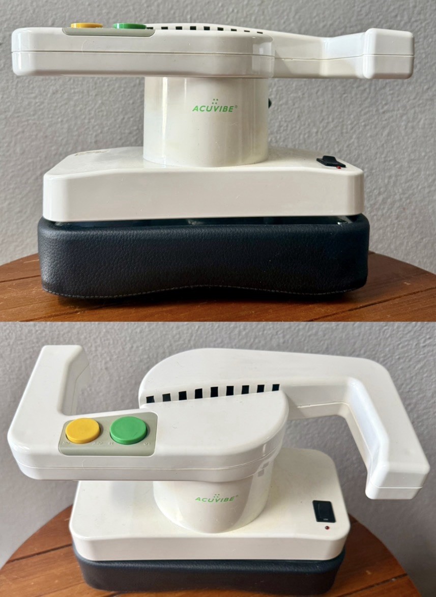Vtg. Acuvibe Lumbar Full Body Massager Model 5003H Professional~Tested