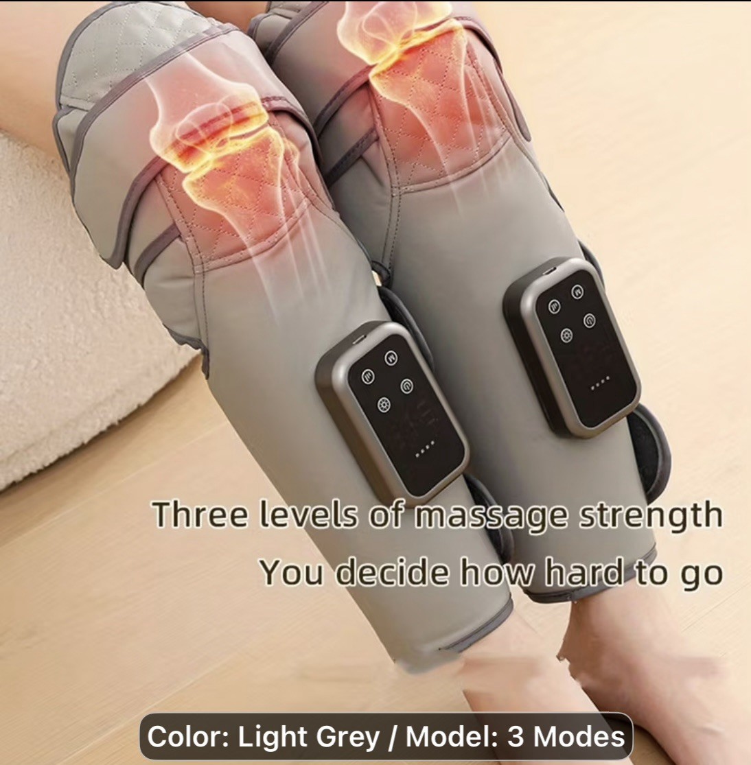 1pc Electric Multi-Function Leg Massager with Air Compression And Heating