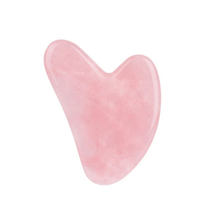 Natural Jade Roller Face Gua Sha Natural Stone Body Neck Massager Acupoint Eye C