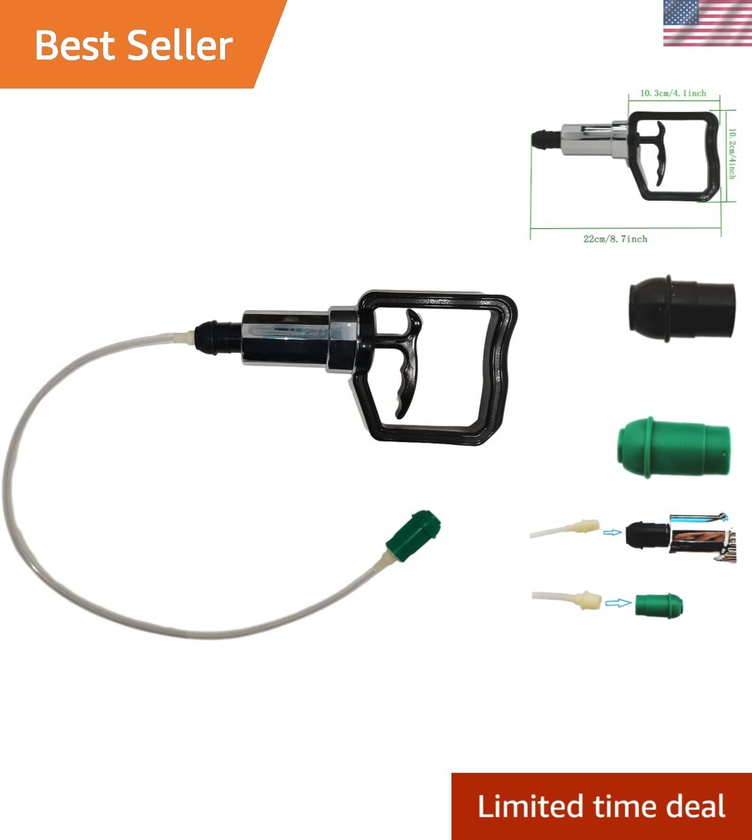 Replace Your Cupping System: Manual Vacuum Pump with Essential Accessories