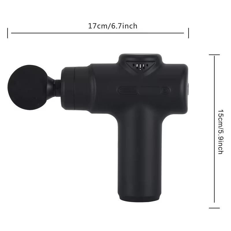 Massage Gun Deep Tissue Percussion Massager Handheld Electric Muscle Relaxer