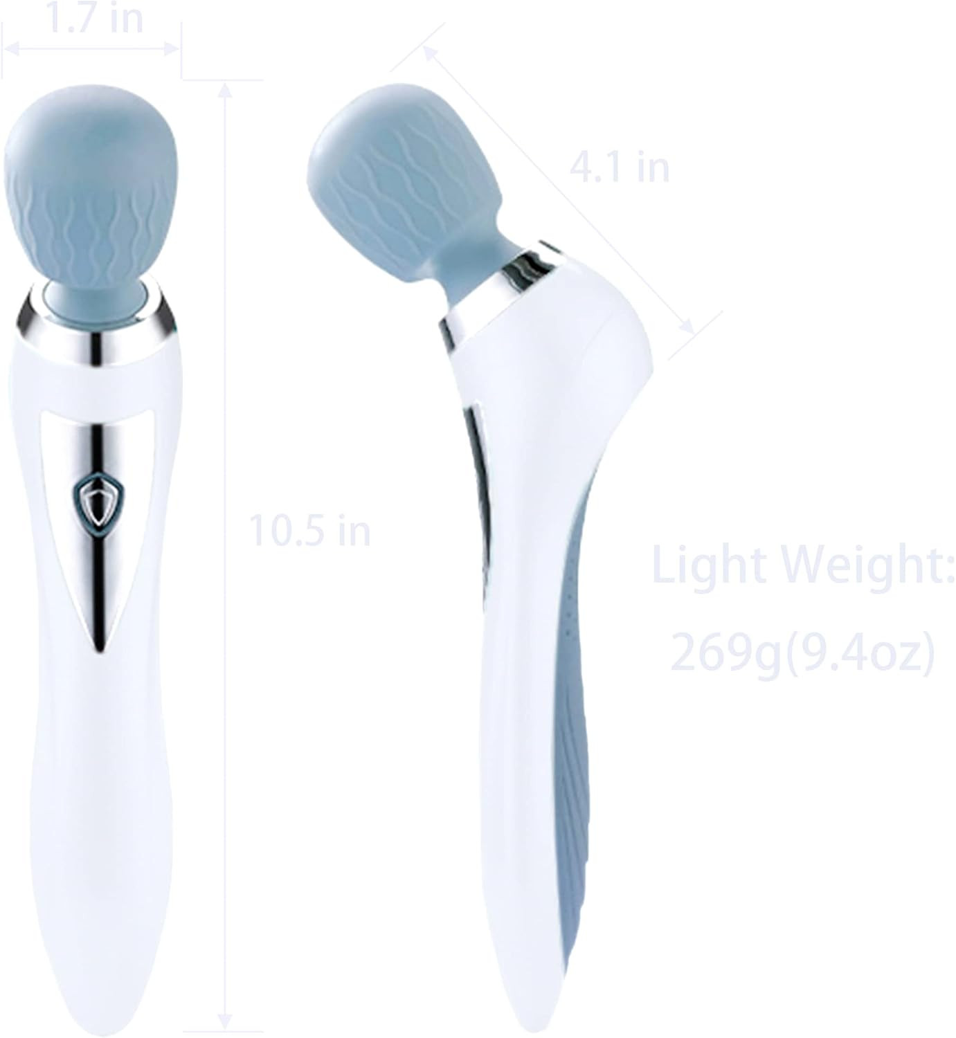 Handheld Cordless Personal , Muscle Massager for Neck Back Shoulder Waist Leg Fe
