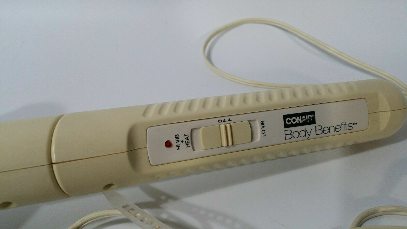 Conair Full Body Benefits Handheld Wand Massager 2 Speed with Heat Vibrate