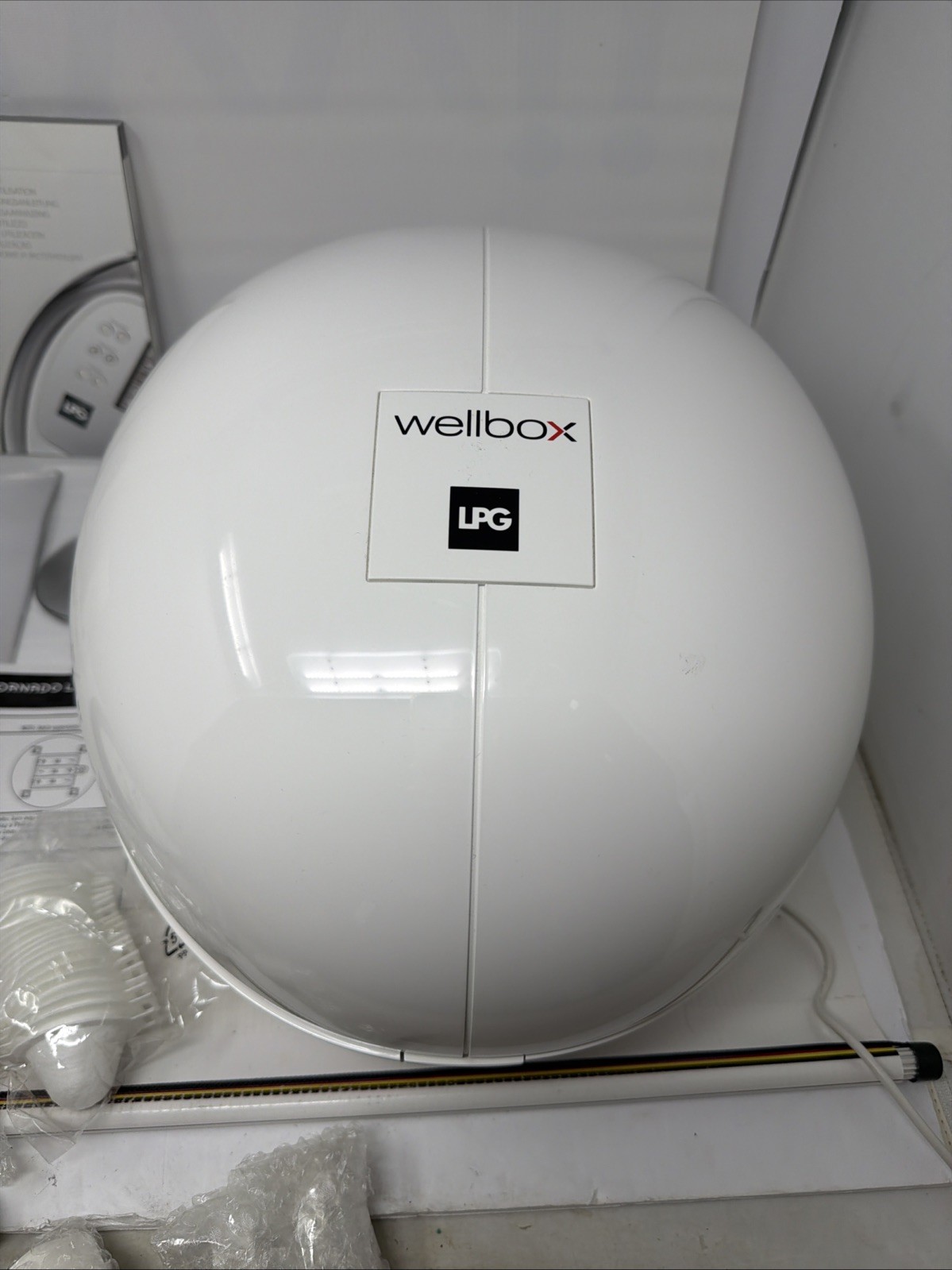 LPG Wellbox S Anti-Cellulite Massager, Multiple Attachments, LCD Display