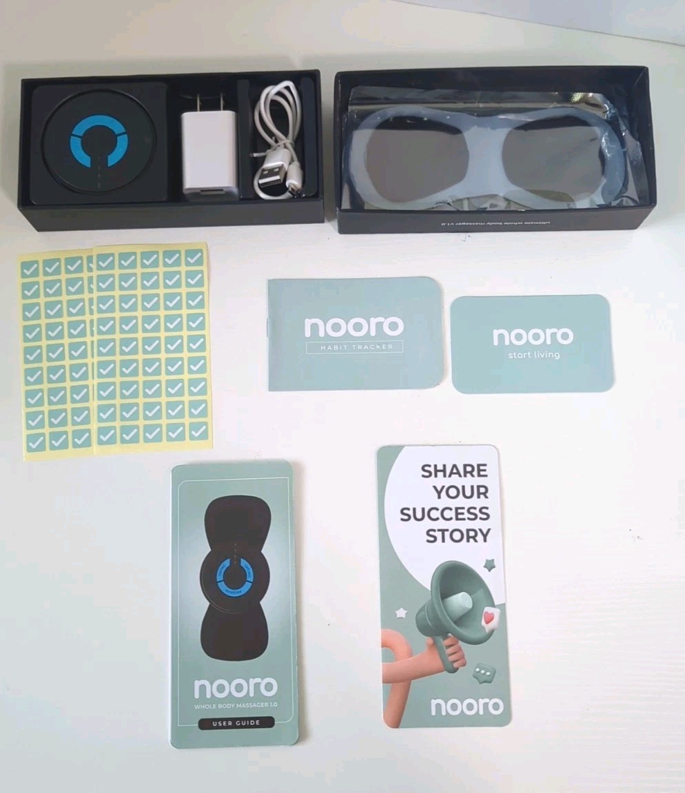 Genuine Nooro Ultimate Whole Body Massager V1.0 w/Charger Muscle Pain Relief