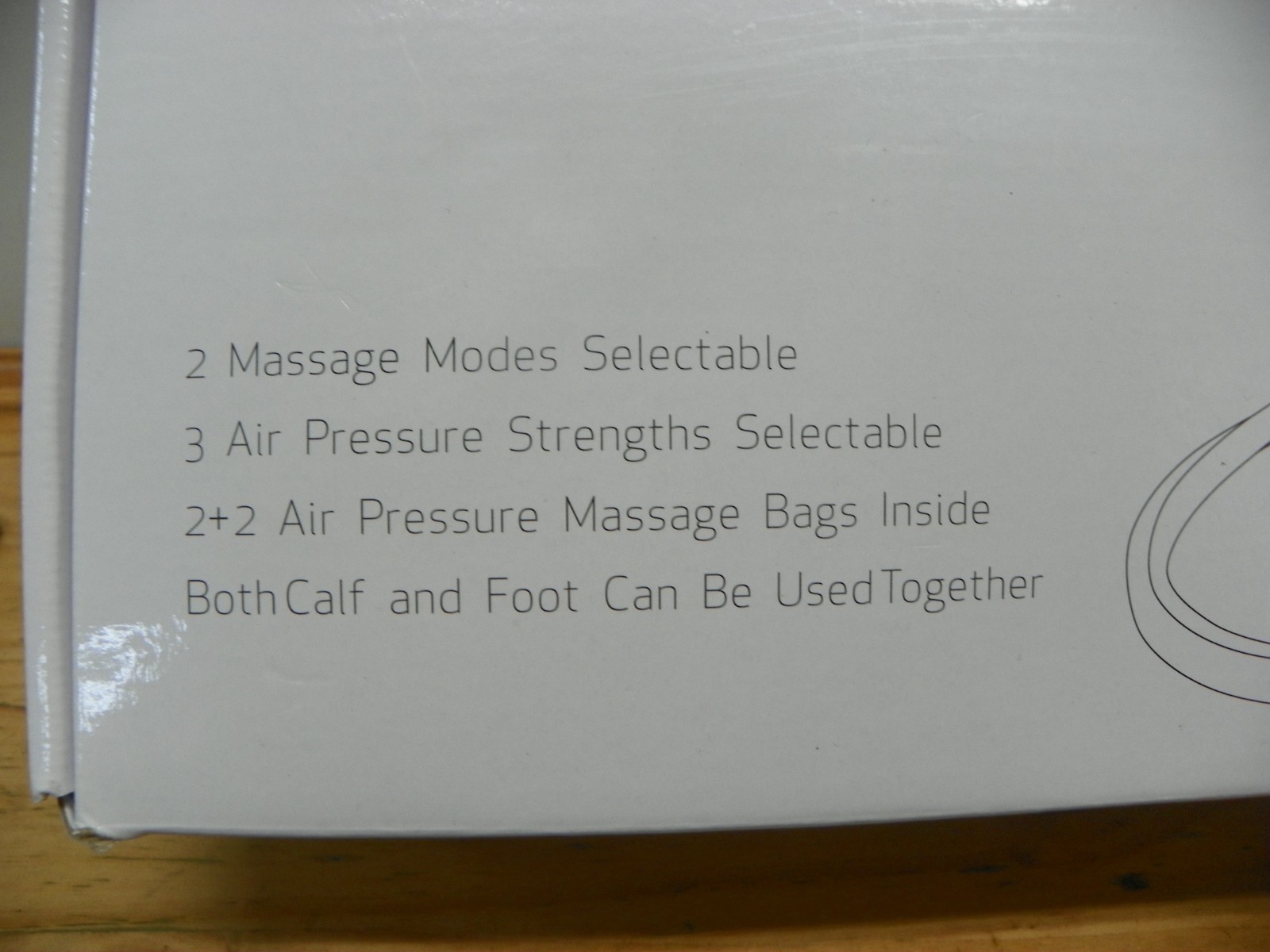 FIT KING MODEL FT-009A AIR COMPRESSION LEG MASSAGER NEW OPEN BOX