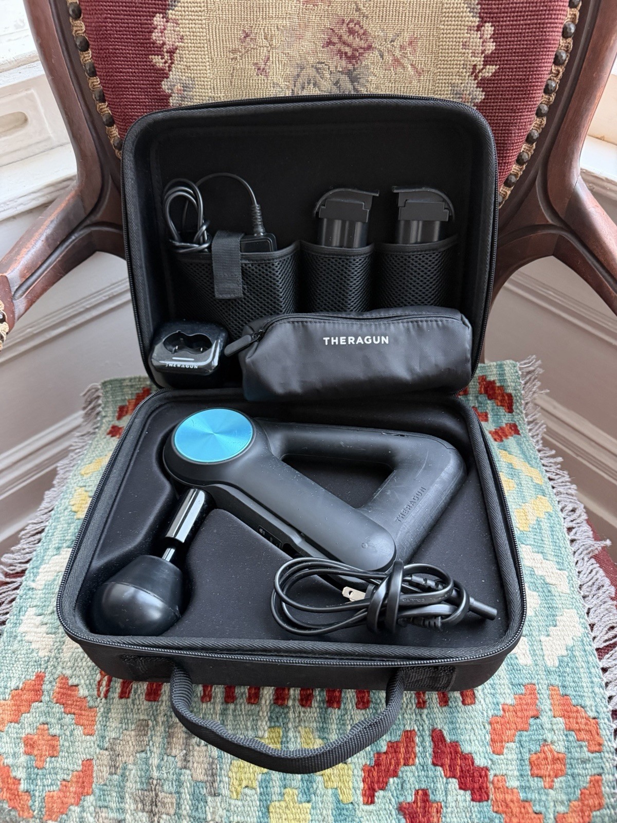 TheraGun G3PRO Therapy Device Massager + Accessories AND Case