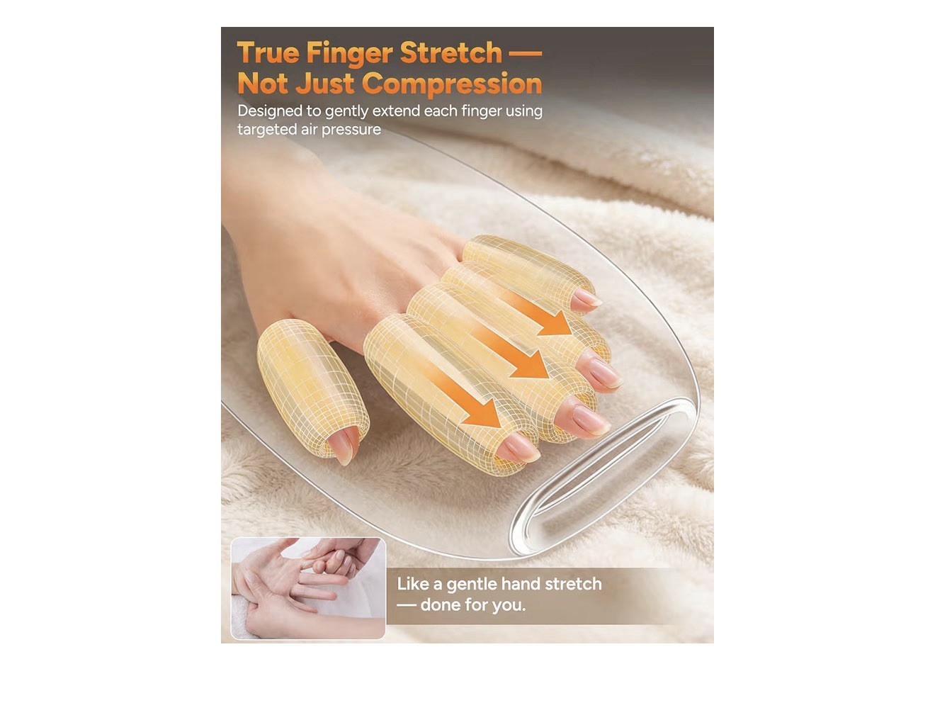 Hand Massager with Heat and Compression : Hand and Wrist Massager with Custom