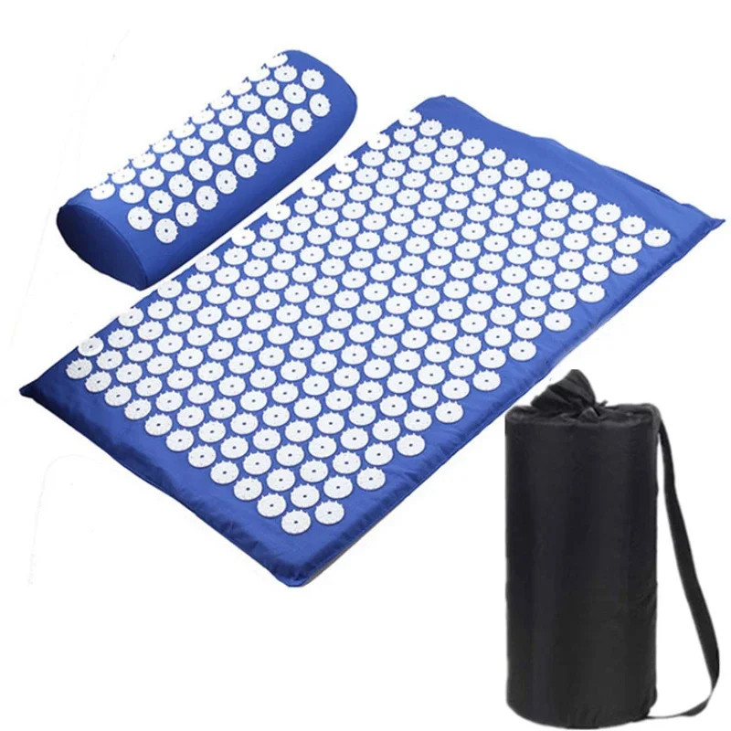 1PC/SET Massager Cushion Acupressure Mat Pillow Relieve Stress Back Pain