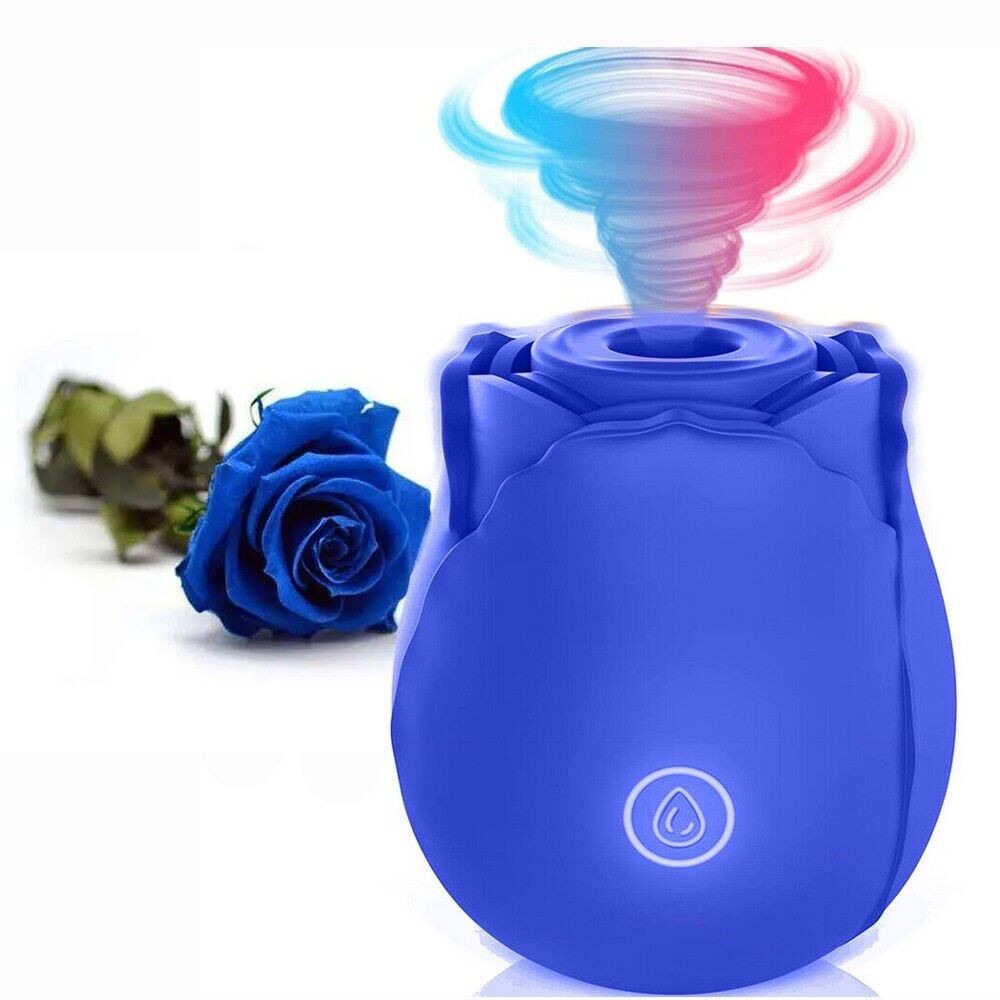 Discreet 10 Speed Personal Massage Rose Vibrator sucking Massager for Women Gift