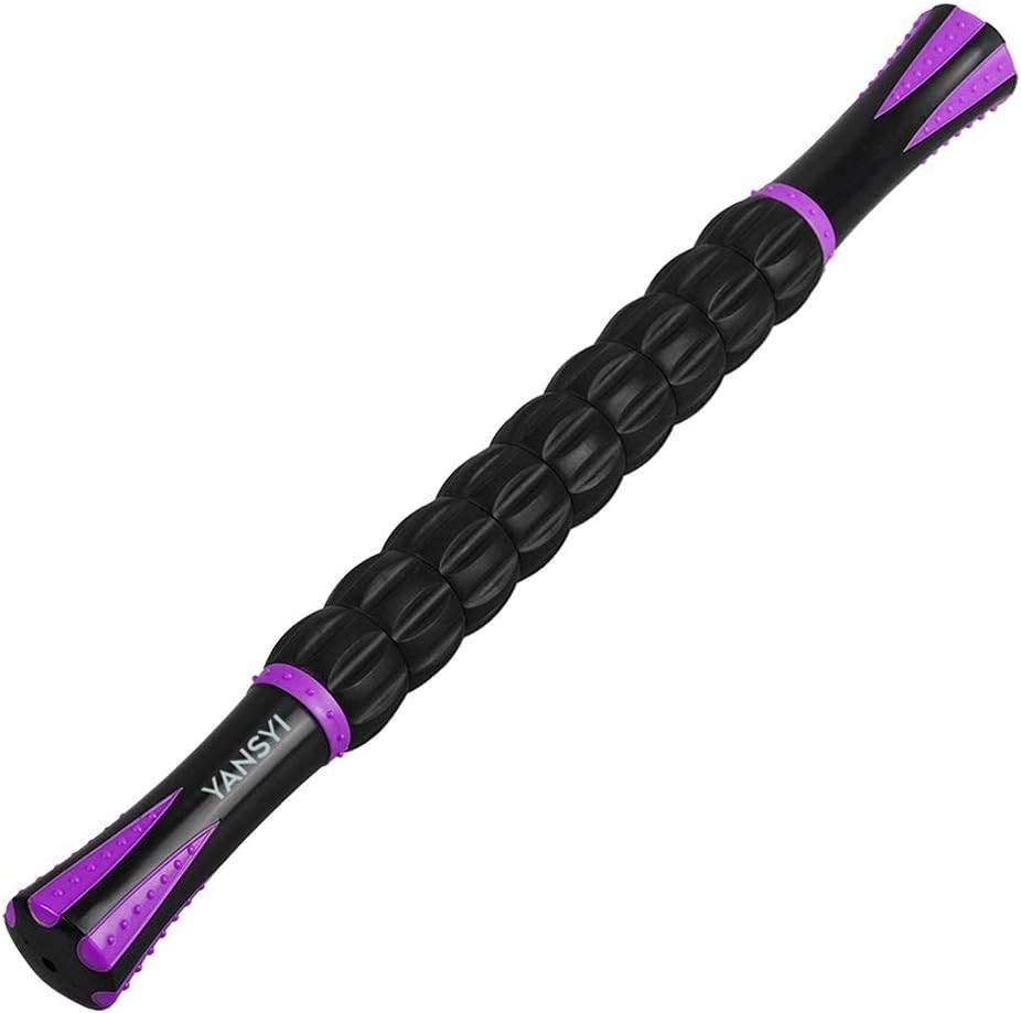 Professional 9-Roller Deep Tissue Massage Stick – Portable Muscle Recovery Ro…