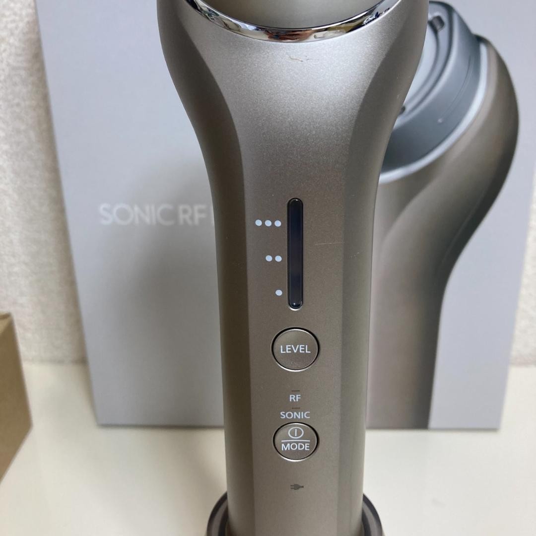 Panasonic EH-SR75-N Sonic Lift Care Facial Massager Gold Tone From Japan Tested