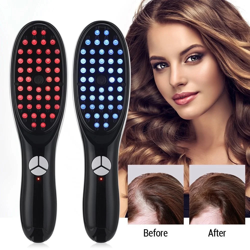 Electric Spray Massage Comb,Scalp Massager,Micro Current Head Meridian Massager