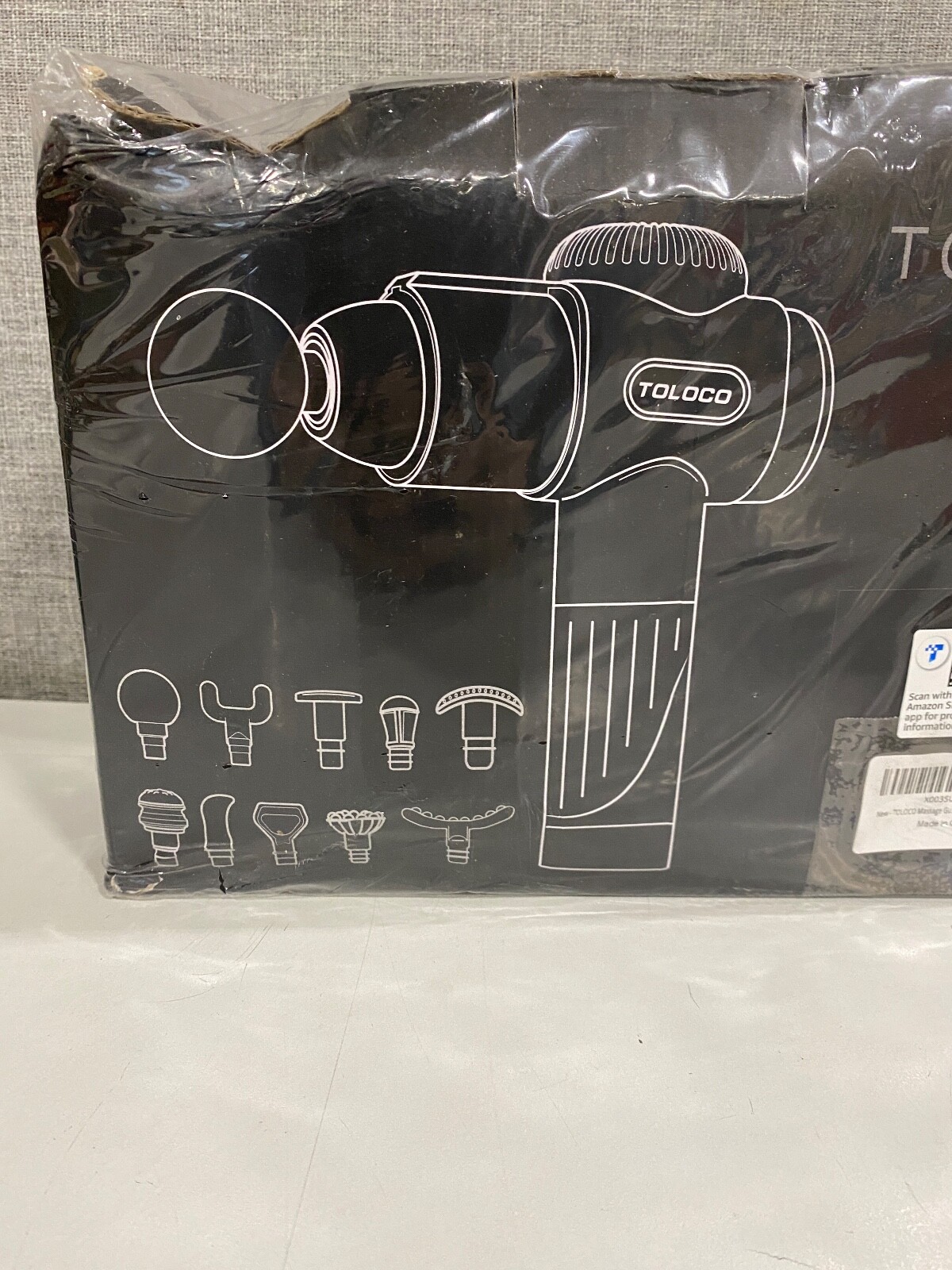 TOLOCO EM26 Massage Gun – Carbon – Sealed In Box