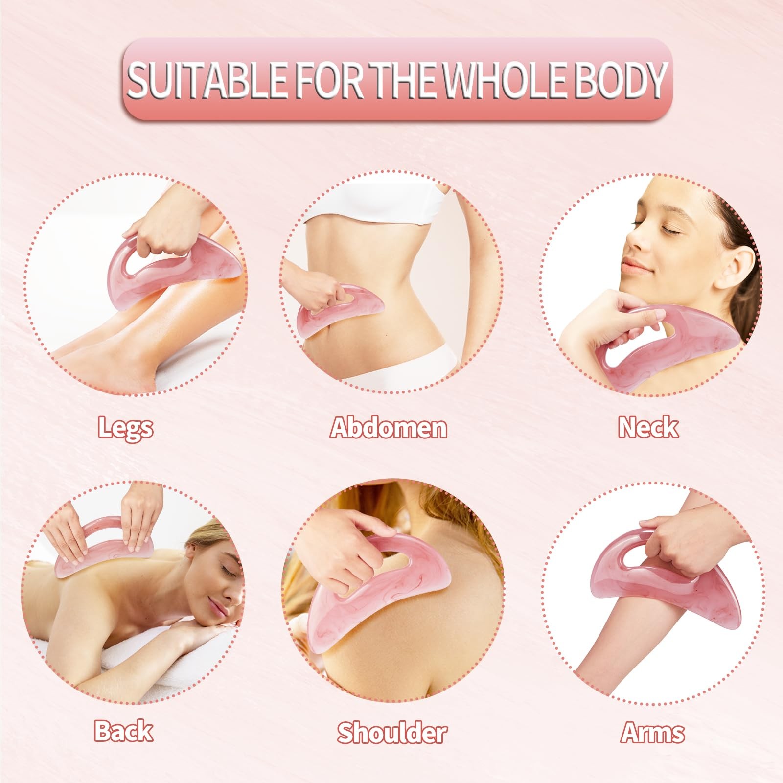 Professional Gua Sha Massage Tool for Body Contouring & AntiCellulite, Large …