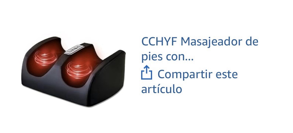 CCHYF Heated Kneading Foot Massager, Black, Corded Electric 110V FJ-336