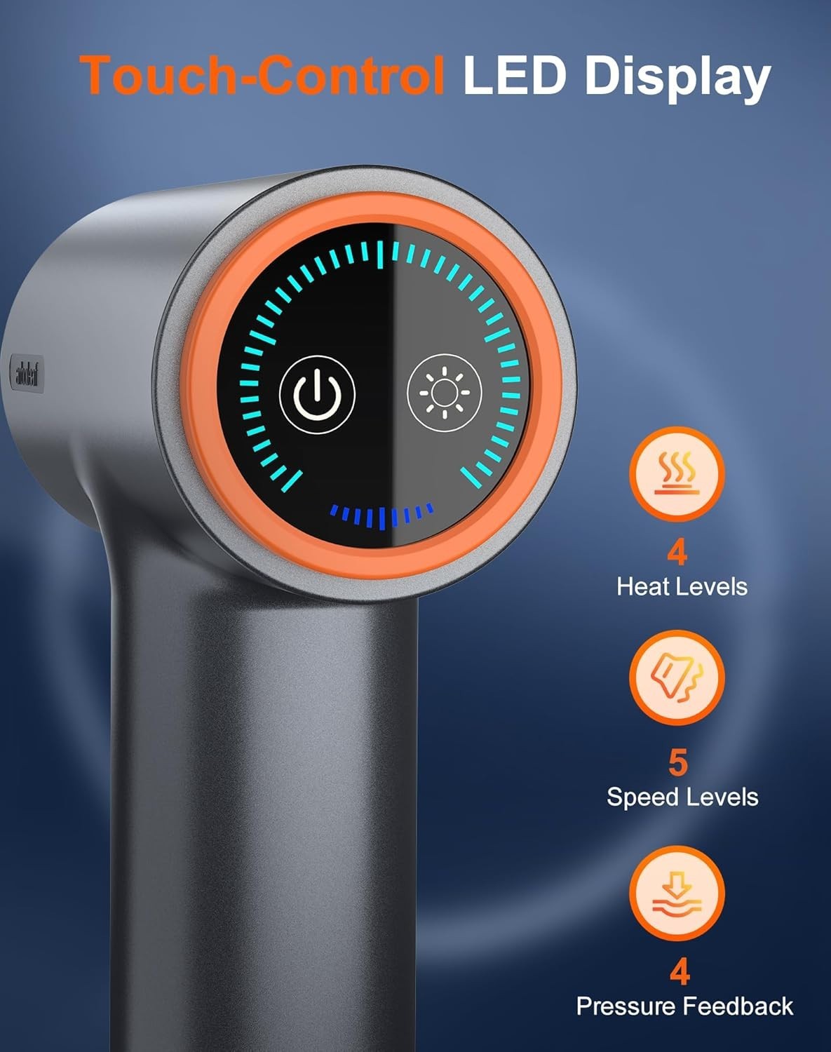 Ultimate Thermal Comfort Massage Gun: Heated Deep Tissue Relief for Athletes