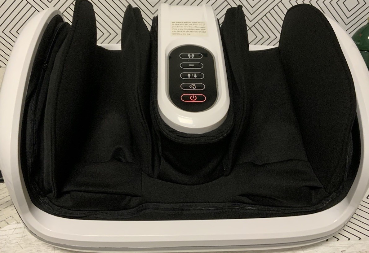 ➿ CloudMassage Foot And Calf Massager Machine With Heat 🆕 No Box