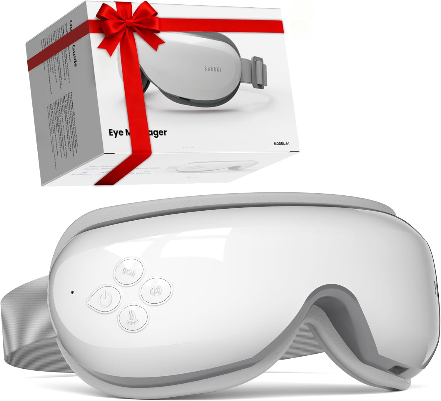Eye Massager with Heat, Christmas Birthday Gifts for Mom Dad Her Him, Heated Eye