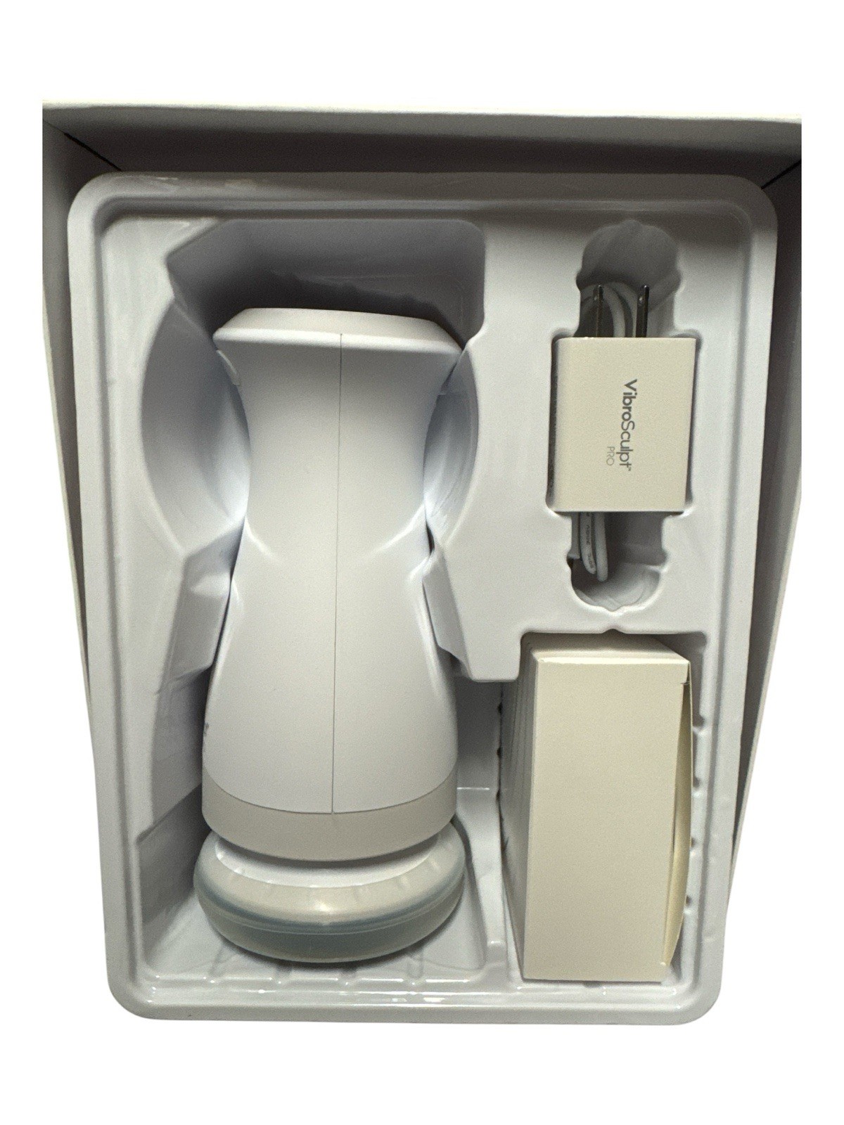 VibroSculpt Pro Body Sculptor Massager Handheld Electric Device W/ 3 Beauty Pads