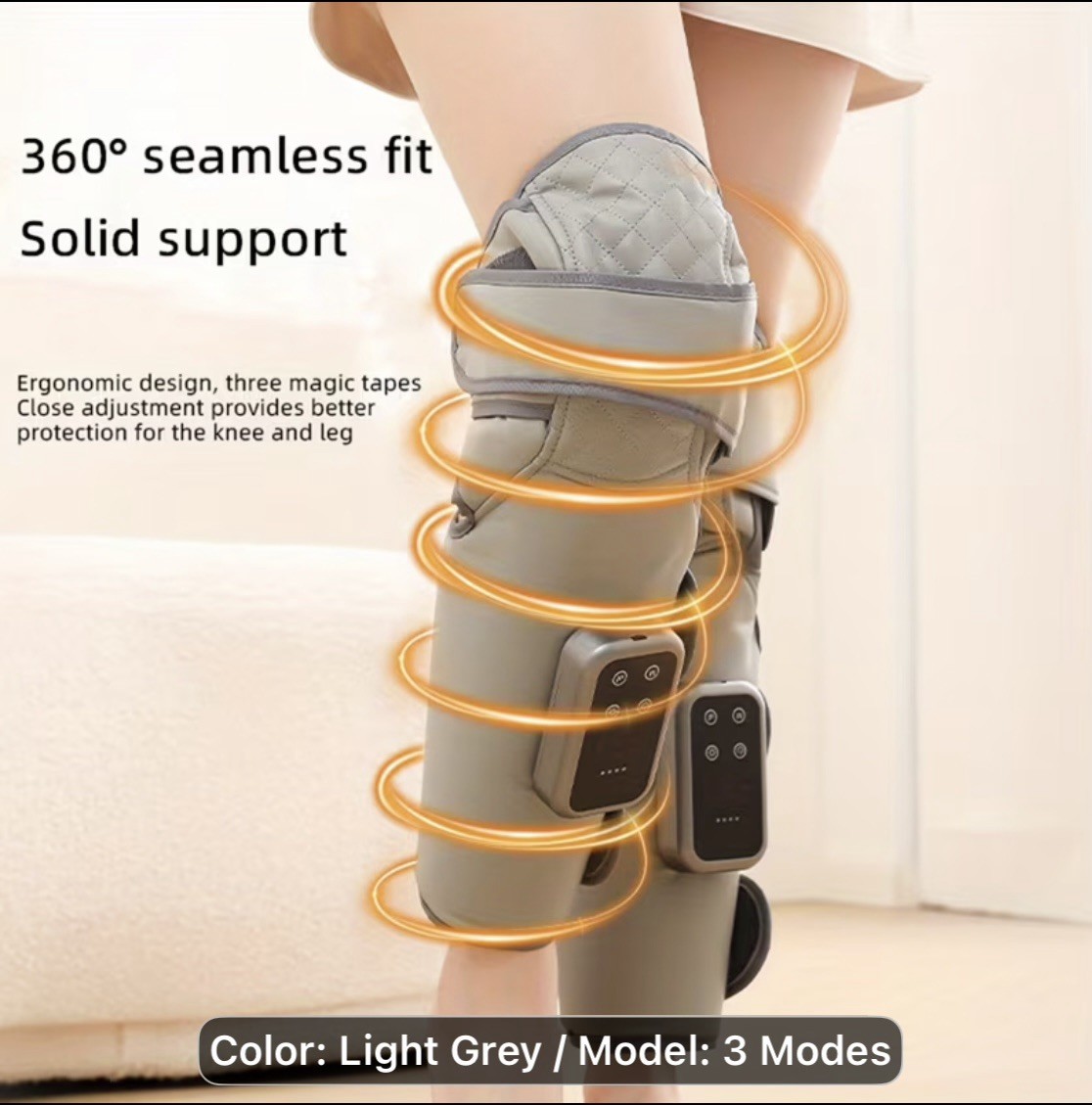 1pc Electric Multi-Function Leg Massager with Air Compression And Heating