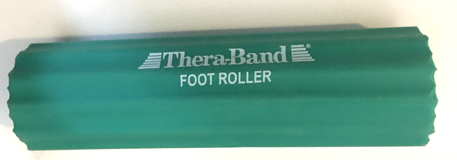 THERABAND Foot Roller for Pain Relief Planter faciitis, Massage Ball , Green