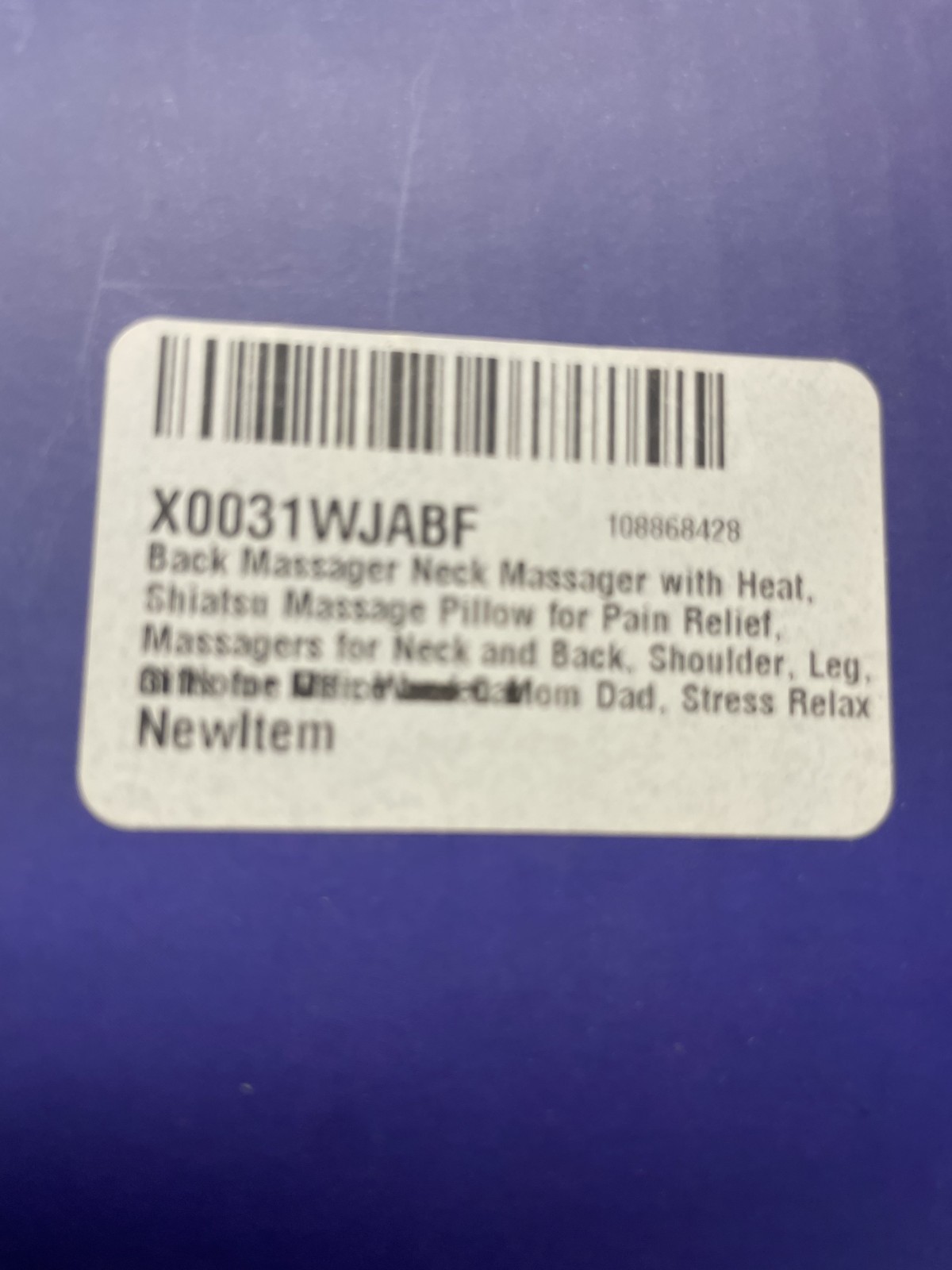 Borlwat Shiatsu Massage Cushion with Heat Model R7