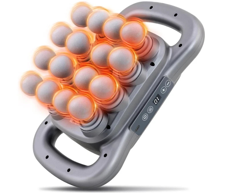 NEW 16 Head Massage Gun Set, Deep Tissue Percussion Massager, 2600mAh (OPEN BOX)
