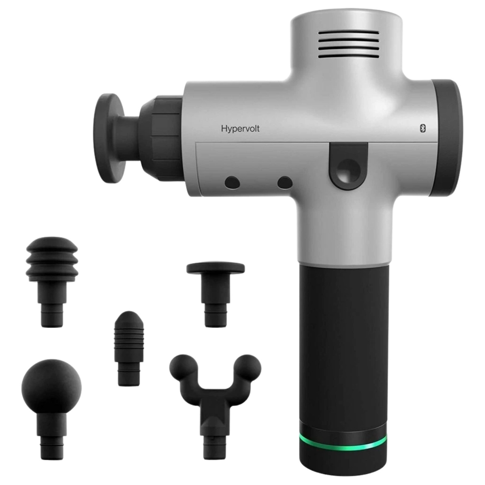 Hyperice Hypervolt Bluetooth Percussion Massage Device – Silver (53100 038-00)