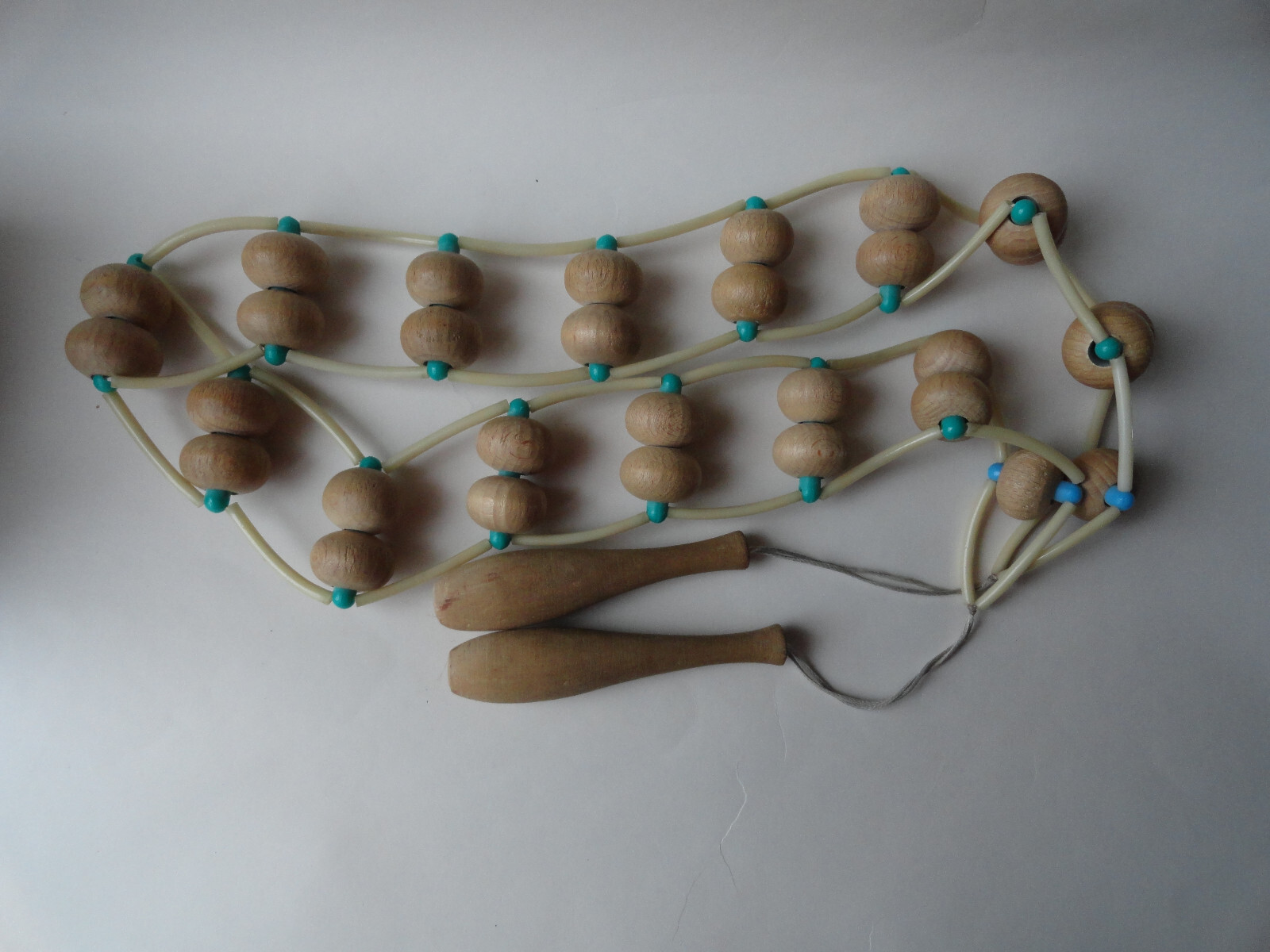 Vintage wooden massager from the USSR