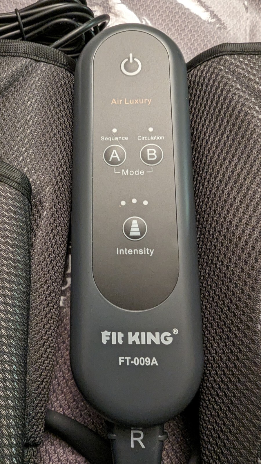 FIT KING FT-009A Leg Air Circulation Massager Gray