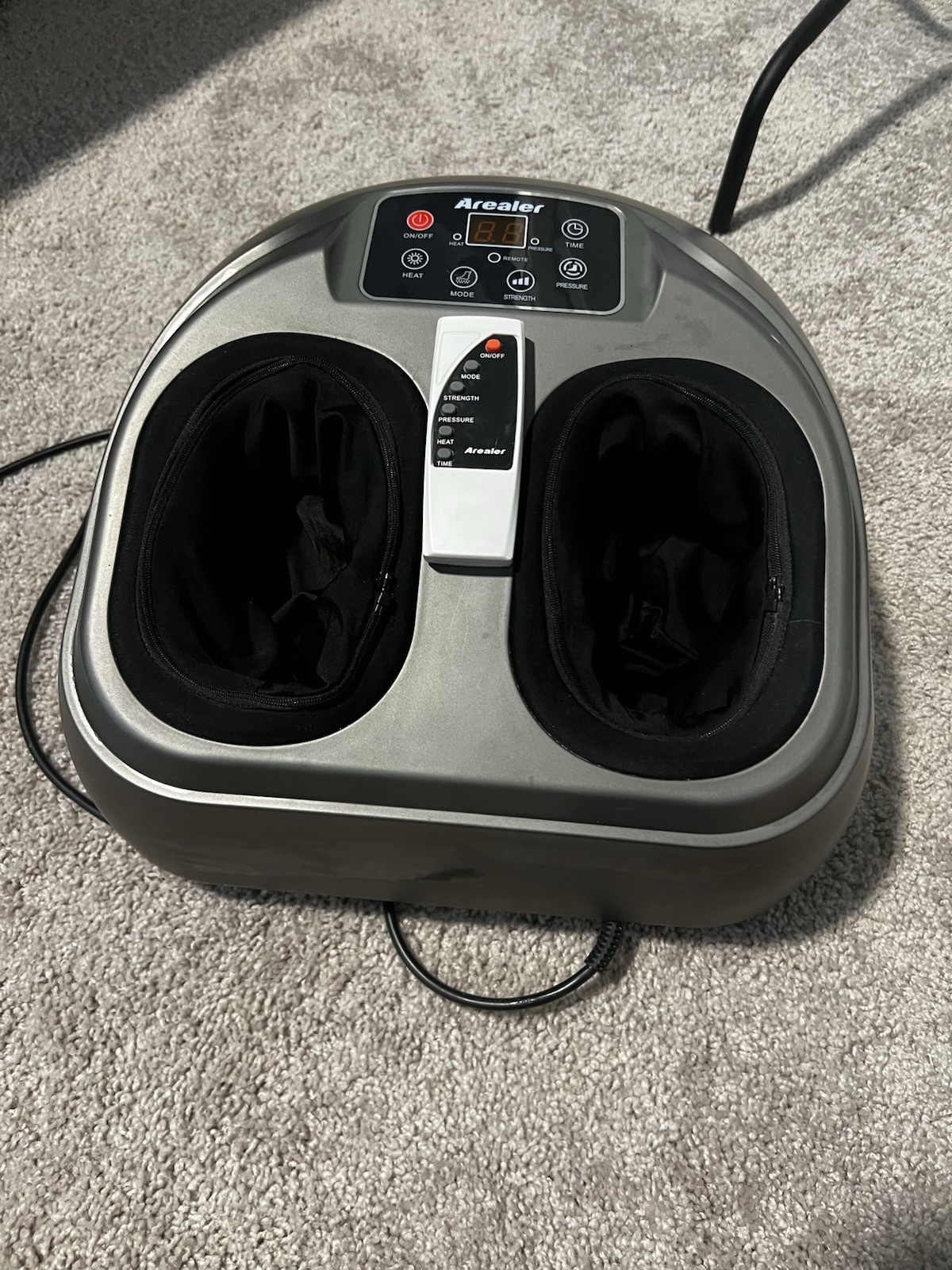 Arealer Foot Massage Therapy Feet Massage Machine – 7lbs.