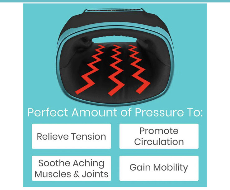 Vive Electric Hand Massager 5 Unique Modes – Does Not Include Finger Massager