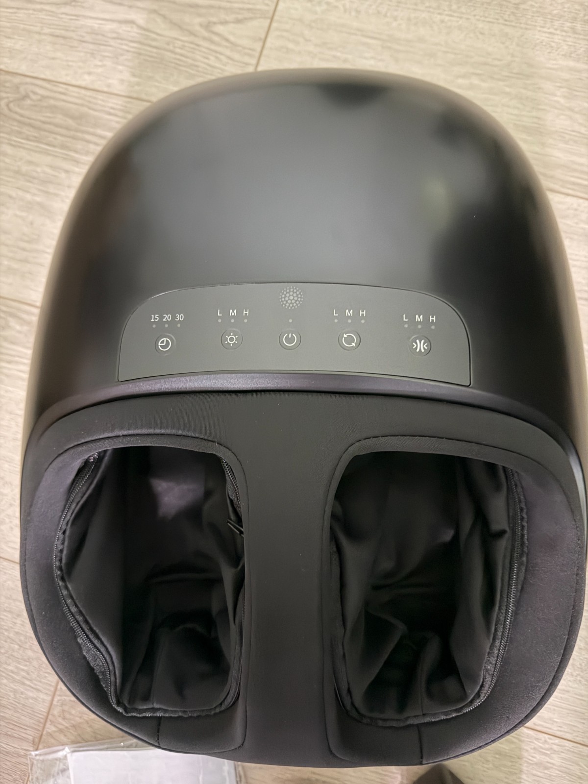 Ibreo Foot Massager Machine w/ Heat Shiatsu Deep Kneading Air Compression Remote