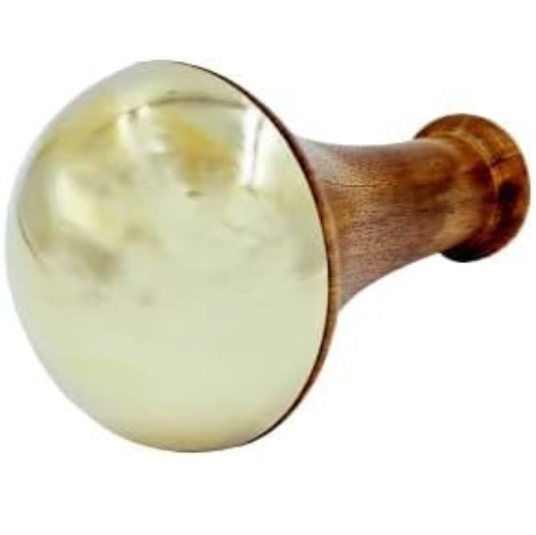 Bronze Face Body and Foot Massager for Detoxification and Deep Relaxation
