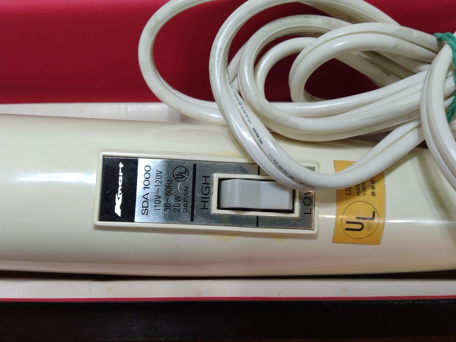 Kmart 20w 2 Speed Japan Handheld Wand Massager SDA1000