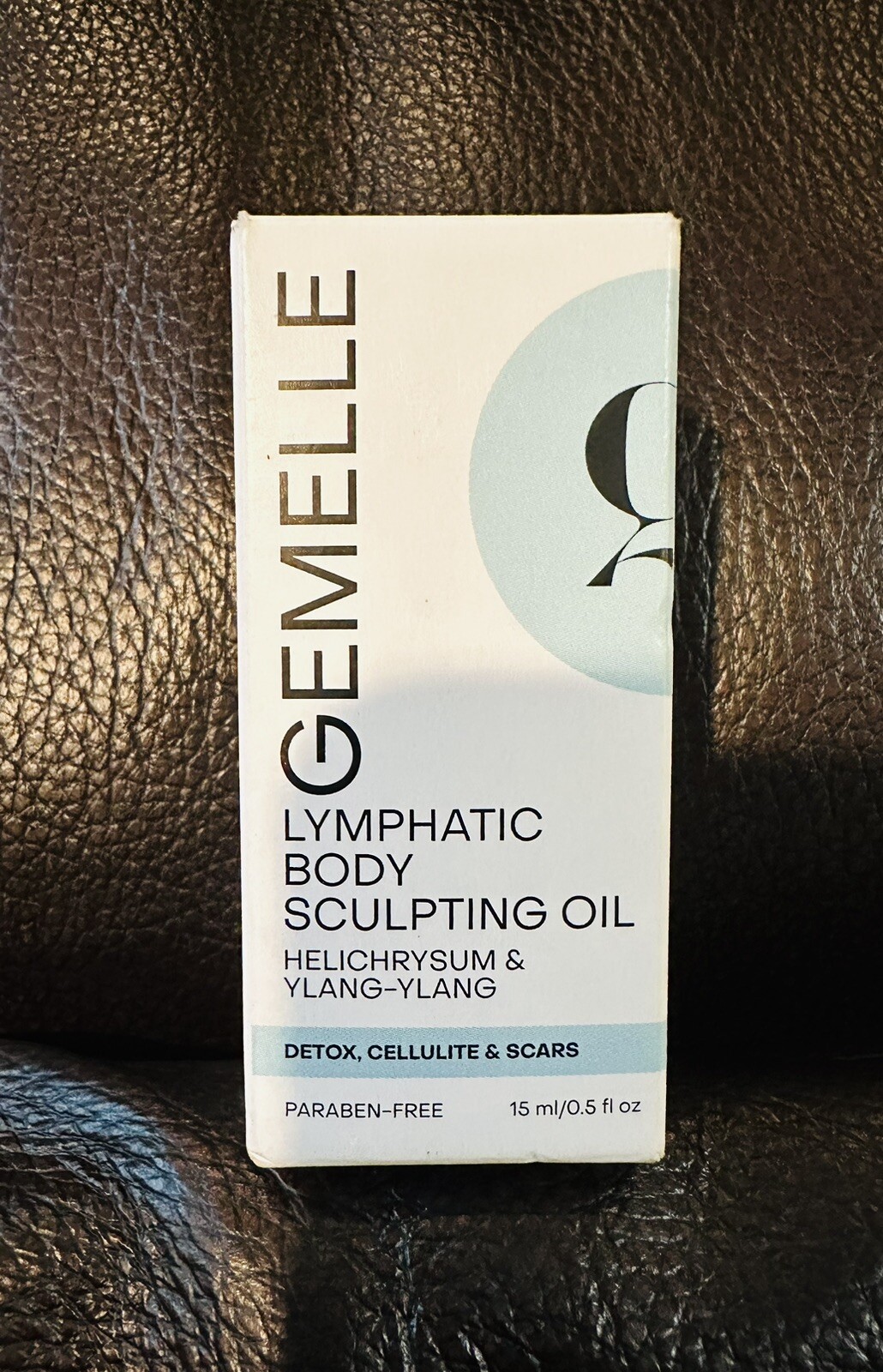 LYMPHATIC BODY SCULPTING OIL Anti-Cellulite Stretch Marks Scars 15ml GEMELLE